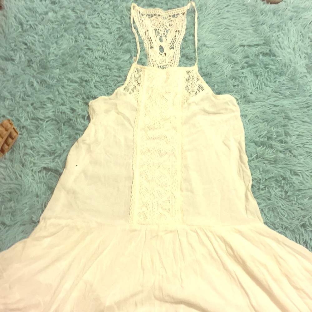 All white dress